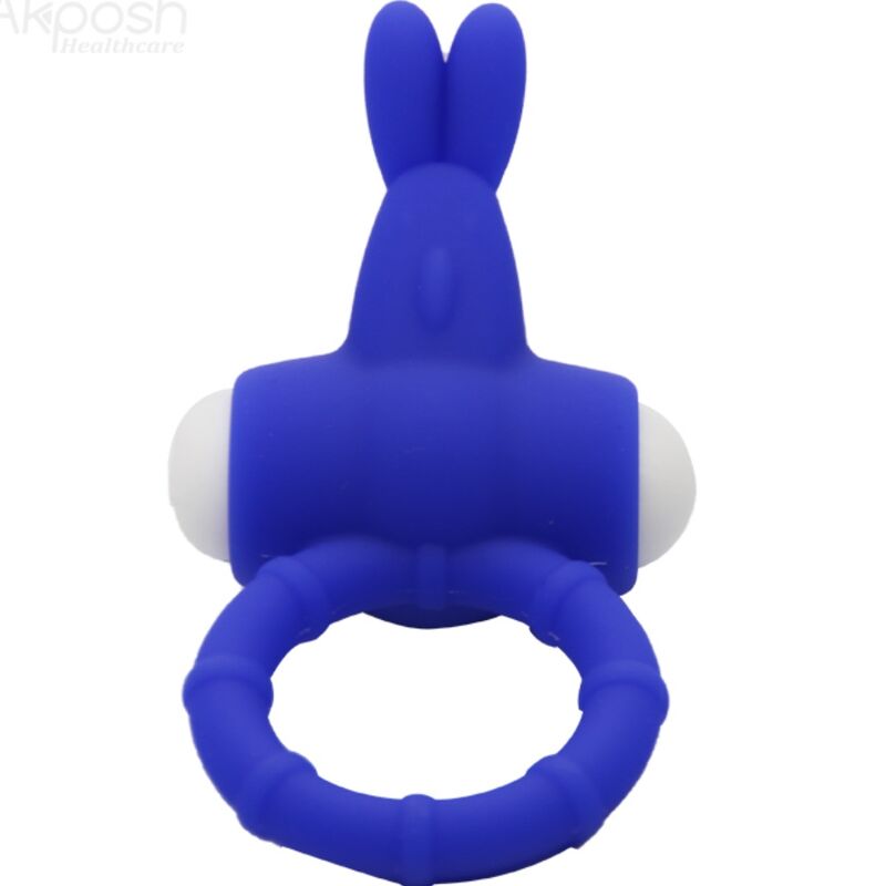 ARMONY - MS BUNNY ANILLO VIBRADOR SILICONA AZUL