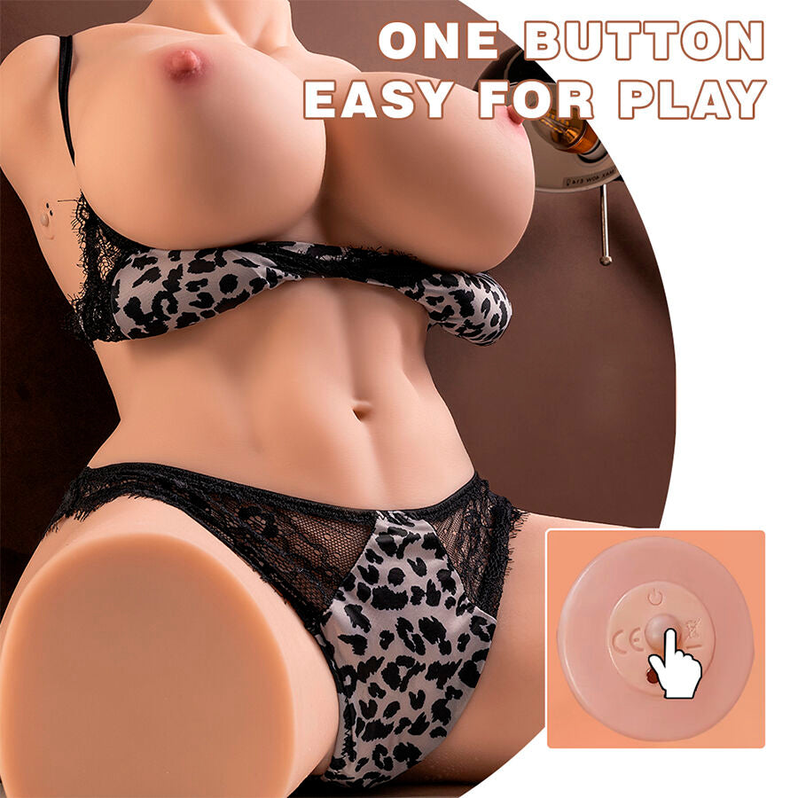 XISE - MURIEL TORSO REALÍSTICO FEMENINO CON THRUSTING 55 CM