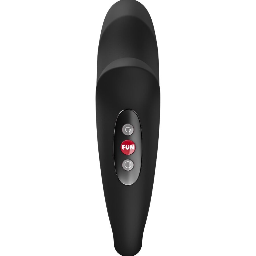 FUN FACTORY - VELOCE DOBLE VIBRADOR INSERTABLE AIR PULSE NEGRO