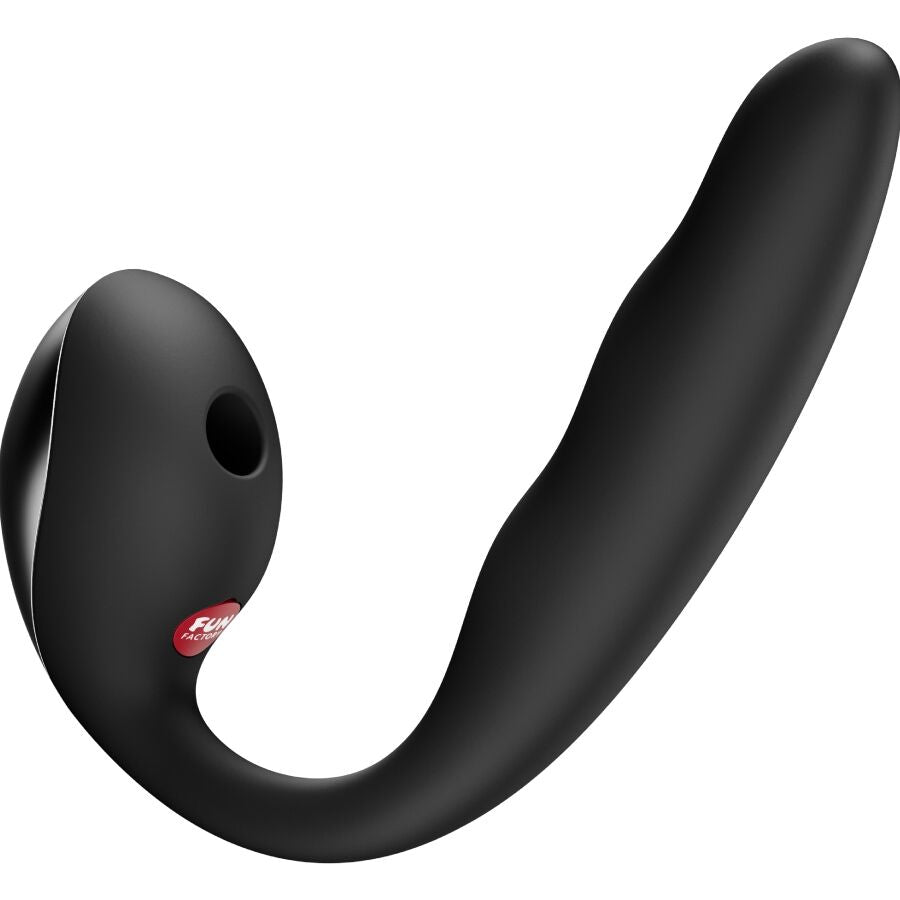 FUN FACTORY - ALLEGRO DOBLE VIBRADOR INSERTABLE AIR PULSE NEGRO