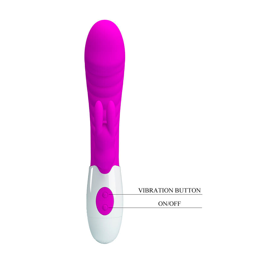 PRETTY LOVE - NAUGHTY BUNNY VIBRADOR MORADO