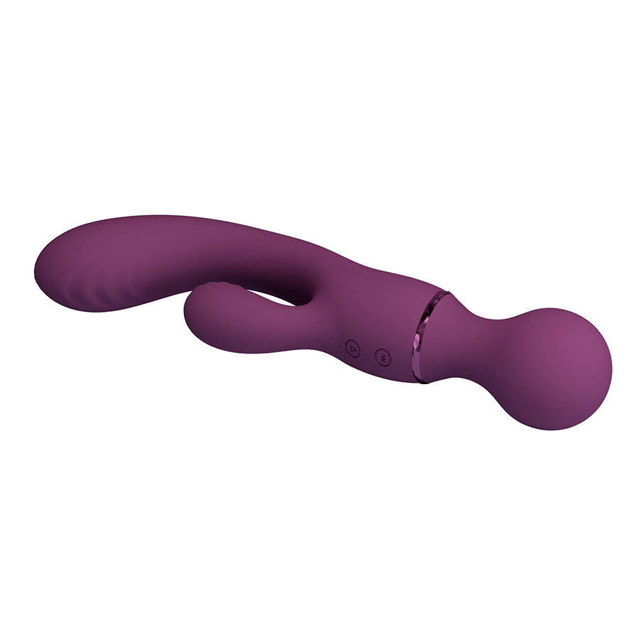 PRETTY LOVE - ALL ROUNDER VIBRADOR PUNTO G MORADO