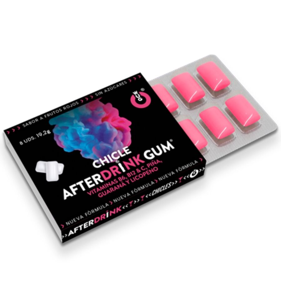 WUG After Drink – 1 X 8 UDS | El chicle funcional que te ayuda a recuperar energía tras la noche