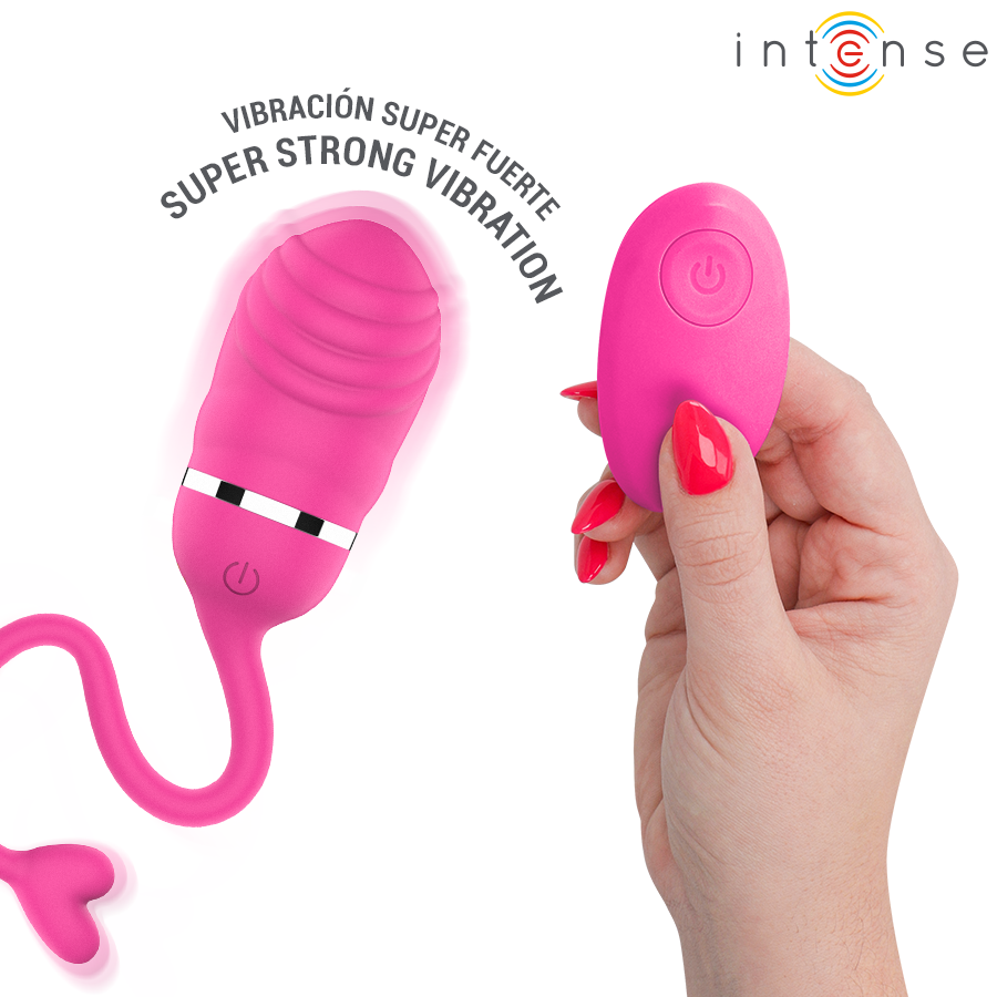 INTENSE - SOOKIE HUEVO VIBRADOR CON CONTROL REMOTO ROSA